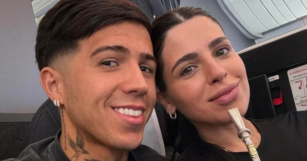 Valentina Cervantes y Enzo Fernandez