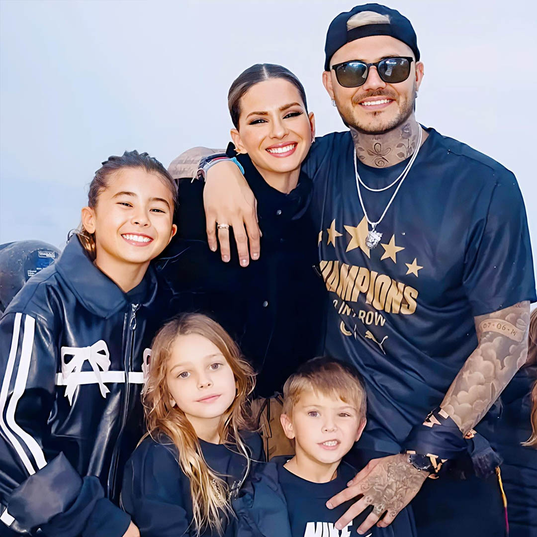 China Suarez y Mauro Icardi hijos