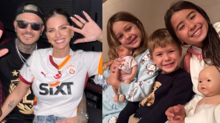 China Suarez y Mauro Icardi hijos