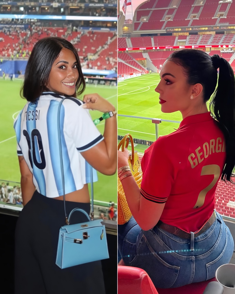 Antonella Roccuzzo y Georgina Rodríguez